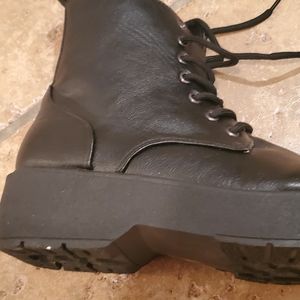 Brand new short  combat style boots size 7